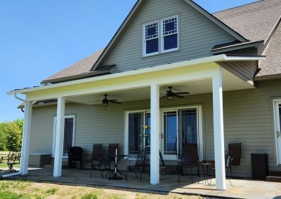 Aluminum seamless gutters on a Vergennes Vermont home — The Gutter Guys