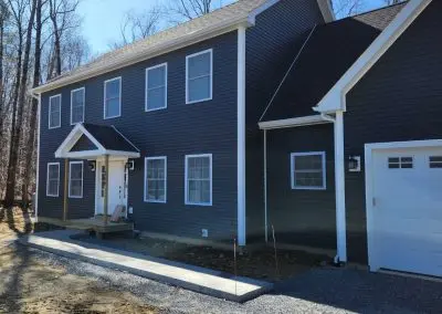 Seamless gutter installation on a Vermont home — The Gutter Guys Champlain Valley