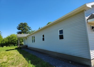Seamless gutter installation Rutland County Vermont — The Gutter Guys licensed and insured