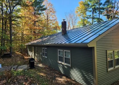 Seamless gutter installation in Crown Point New York — The Gutter Guys Essex County NY
